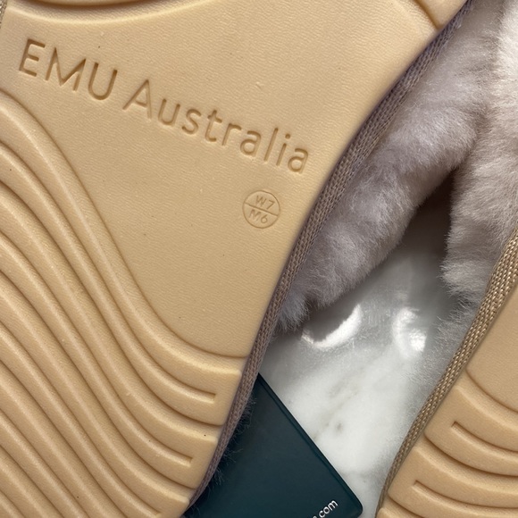 emu mayberry slipper in natural - Picture 7 of 7